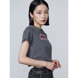 スプレーロゴミニマルTシャツ | EMODA | 詳細画像16 