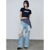 スプレーロゴミニマルTシャツ | EMODA | 詳細画像25 