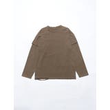【VEQUM】LAYERED OVER LONG SLEEVE T SHIRT | EMODA | 詳細画像25