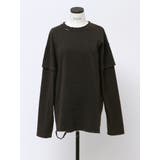 【VEQUM】LAYERED OVER LONG SLEEVE T SHIRT | EMODA | 詳細画像26