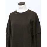 【VEQUM】LAYERED OVER LONG SLEEVE T SHIRT | EMODA | 詳細画像30