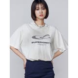 アートグラフィックオーバーTシャツ | EMODA | 詳細画像13 