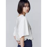 アートグラフィックオーバーTシャツ | EMODA | 詳細画像14 