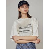 アートグラフィックオーバーTシャツ | EMODA | 詳細画像2 