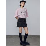 アートグラフィックオーバーTシャツ | EMODA | 詳細画像21 
