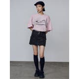 アートグラフィックオーバーTシャツ | EMODA | 詳細画像22 