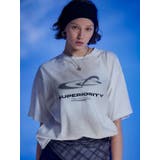 アートグラフィックオーバーTシャツ | EMODA | 詳細画像25 