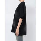 アートグラフィックオーバーTシャツ | EMODA | 詳細画像30 