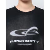 アートグラフィックオーバーTシャツ | EMODA | 詳細画像32 