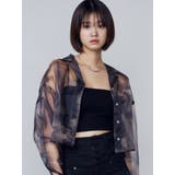 ベージュ | エアリーショートシャツ | EMODA