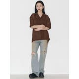 【VEQUM】SHEER BOXY SHIRT | EMODA | 詳細画像13 