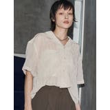 【VEQUM】SHEER BOXY SHIRT | EMODA | 詳細画像3