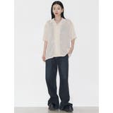 【VEQUM】SHEER BOXY SHIRT | EMODA | 詳細画像9 