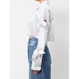 ノットスリーブオーバーシャツ | EMODA | 詳細画像22