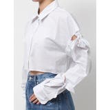 ノットスリーブオーバーシャツ | EMODA | 詳細画像25