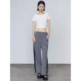 サイドレースナイロンパンツ | EMODA | 詳細画像13 