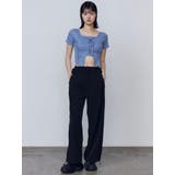 サイドレースナイロンパンツ | EMODA | 詳細画像22 