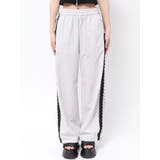 アイボリー | サイドレースナイロンパンツ | EMODA