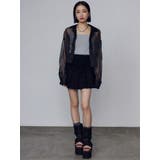 リブワイドプリーツスカート | EMODA | 詳細画像21 