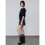 リブワイドプリーツスカート | EMODA | 詳細画像25 