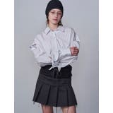 リブワイドプリーツスカート | EMODA | 詳細画像34 