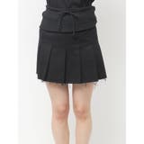 リブワイドプリーツスカート | EMODA | 詳細画像38 