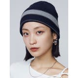 リバーシブルラインビーニー | EMODA | 詳細画像11 