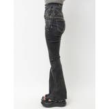 サイドオープンハイウエストフレアパギンス | EMODA | 詳細画像41 