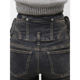 サイドオープンハイウエストフレアパギンス | EMODA | 詳細画像43 