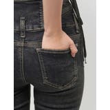 サイドオープンハイウエストフレアパギンス | EMODA | 詳細画像44 