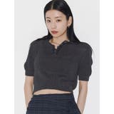 【VEQUM】SHEER DRY POLO KNIT | EMODA | 詳細画像15 