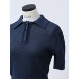 【VEQUM】SHEER DRY POLO KNIT | EMODA | 詳細画像26 