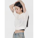 【VEQUM】SHEER DRY POLO KNIT | EMODA | 詳細画像8 