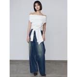 リボンオフショルダートップ | EMODA | 詳細画像10