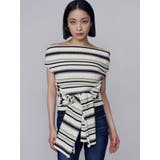 リボンオフショルダートップ | EMODA | 詳細画像12