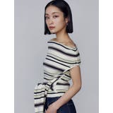 リボンオフショルダートップ | EMODA | 詳細画像13