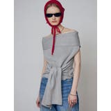 リボンオフショルダートップ | EMODA | 詳細画像22