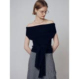 リボンオフショルダートップ | EMODA | 詳細画像24