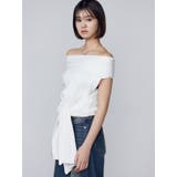 リボンオフショルダートップ | EMODA | 詳細画像9