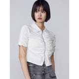 ギャザージップシャツトップ | EMODA | 詳細画像13