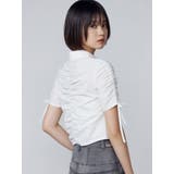 ギャザージップシャツトップ | EMODA | 詳細画像14