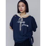 ルーズタイクラッシュTシャツ | EMODA | 詳細画像18
