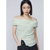 オフショルダーボタントップ | EMODA | 詳細画像20 