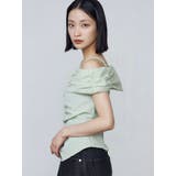 オフショルダーボタントップ | EMODA | 詳細画像21 