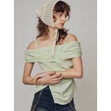 オフショルダーボタントップ | EMODA | 詳細画像26 