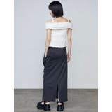 オフショルダーボタントップ | EMODA | 詳細画像32 