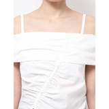 オフショルダーボタントップ | EMODA | 詳細画像6 