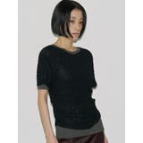 【VEQUM】WRINCLE LAYEREED TOPS | EMODA | 詳細画像9 