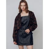 アウトポケットフェイクレザーワンピース | EMODA | 詳細画像12