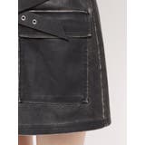 アウトポケットフェイクレザーワンピース | EMODA | 詳細画像20